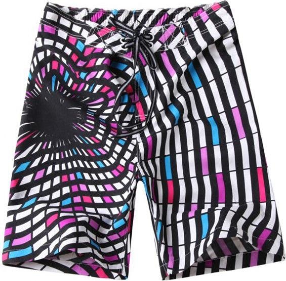 Mehrfarbig, Schwarz, Pink