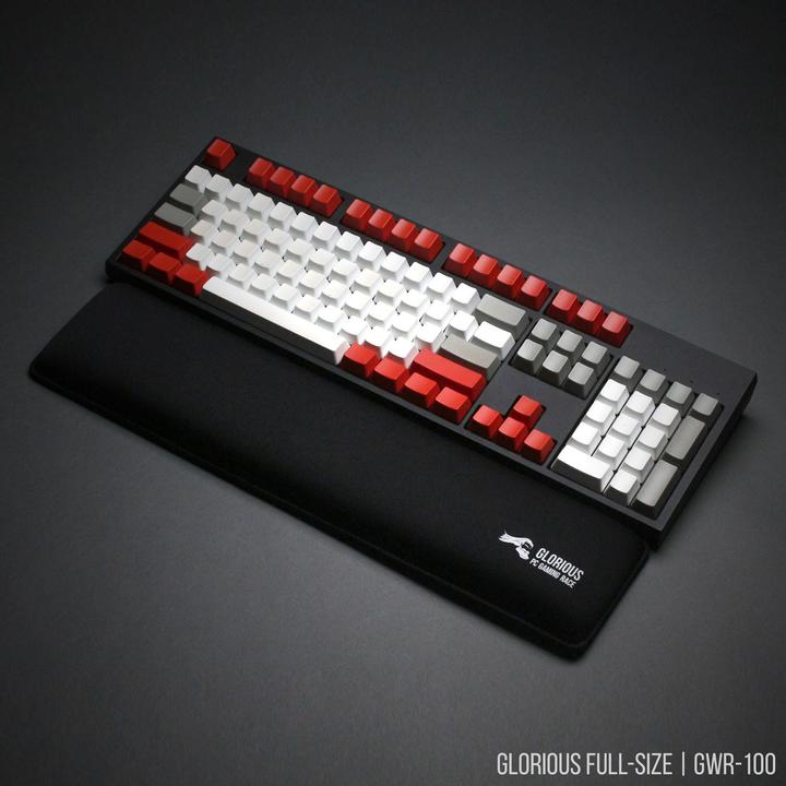 Produktbild Glorious PC Gaming Race PC Gaming Race Tastatur-Handgelenkauflage Schwarz | 430x100x25mm