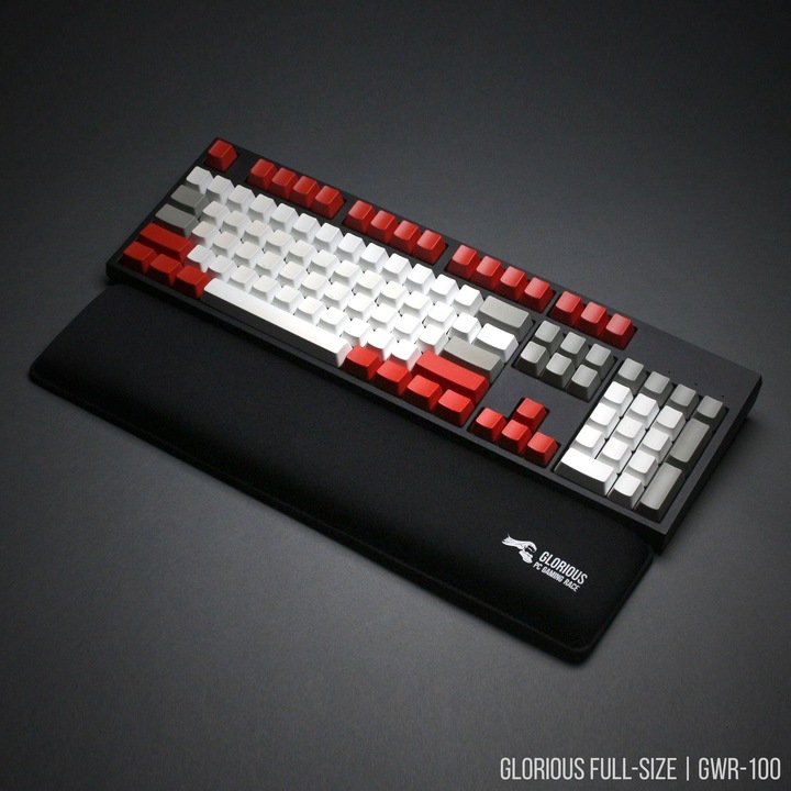 Produktbild Glorious PC Gaming Race PC Gaming Race Tastatur-Handgelenkauflage Schwarz | 430x100x25mm