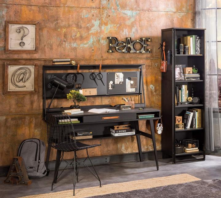 Produktbild Cilek Bücherregal Dark Metal (54.18 x 35.60 x 181.36 cm)
