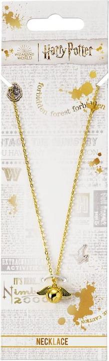 Immagine prodotto Carat Collana in tonalità oro con il Boccino d'oro di Harry Potter (Lega di zinco)