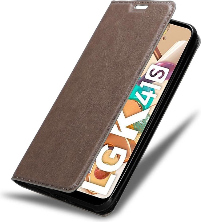 Actual product image Cadorabo Book Invisible Magnet Cover (LG KQ51)