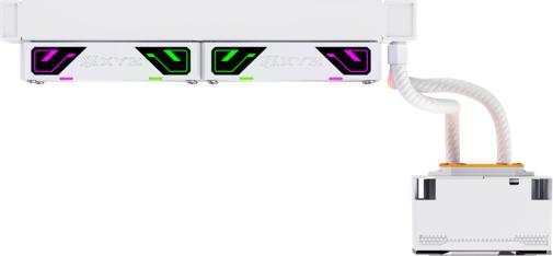 Actual product image xyz Kit Watercooling AIO Hydrotemp RGB - 240mm (Blanc)
