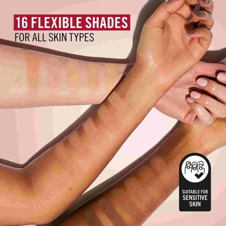Actual product image Rimmel London Lasting Finish 25H Compact Powder Foundation (005 Ivory)