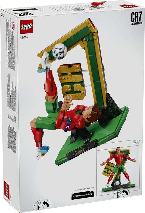 LEGO Cristiano Ronaldo – Fussballlegende (43016, LEGO Editions)