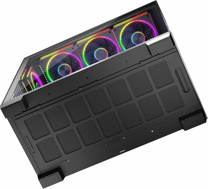 Actual product image Modecom Computergehäuse VOLCANO STELLAR ARGB MIDI 8F (Mini-ITX, mATX, ATX)