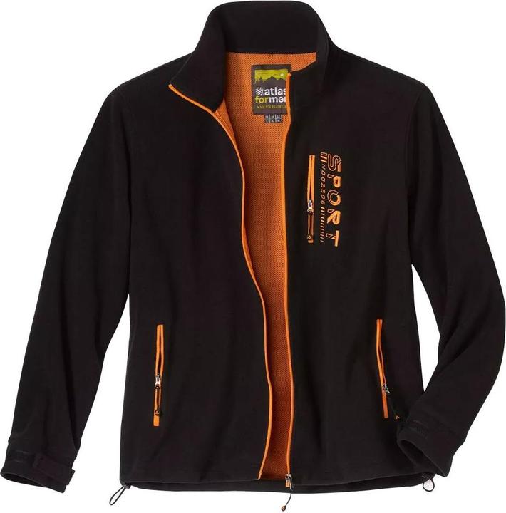 Actual product image Atlas For Men Mens Contrast Fleece Jacket (3XL)