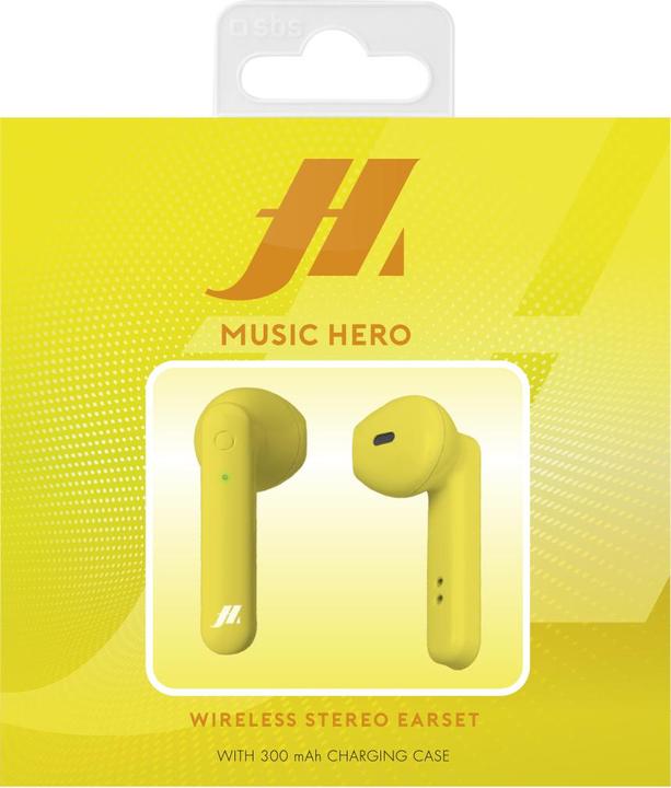 Produktbild SBS TWS Beat - Ohrhörer Twin mit automatischem ON-OFF und Lade-Etui (2.50 h, Kabellos)