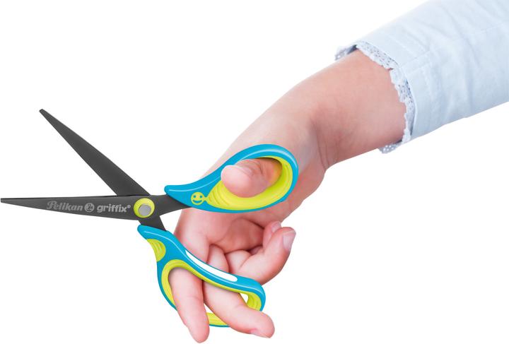 Actual product image Pelikan GRIFFIX - pointed scissors (15 cm)