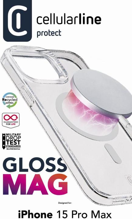Image du produit Cellularline Gloss Mag (Apple iPhone 15 Pro Max)