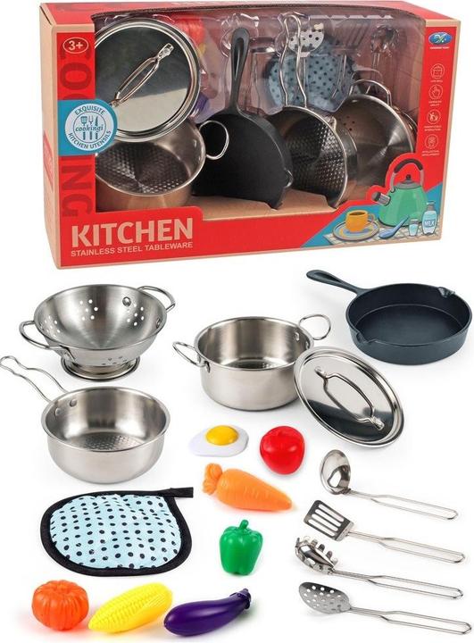 Actual product image Askato Metallgeschirr - 17 Stk.