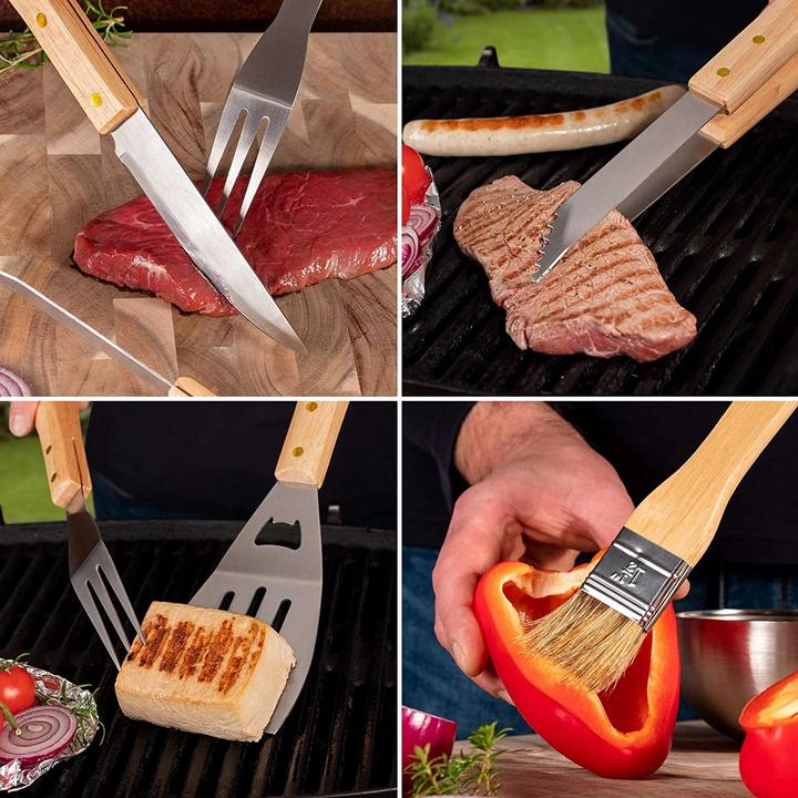 Produktbild Monsterzeug Grillbesteck Set (5-teilig)