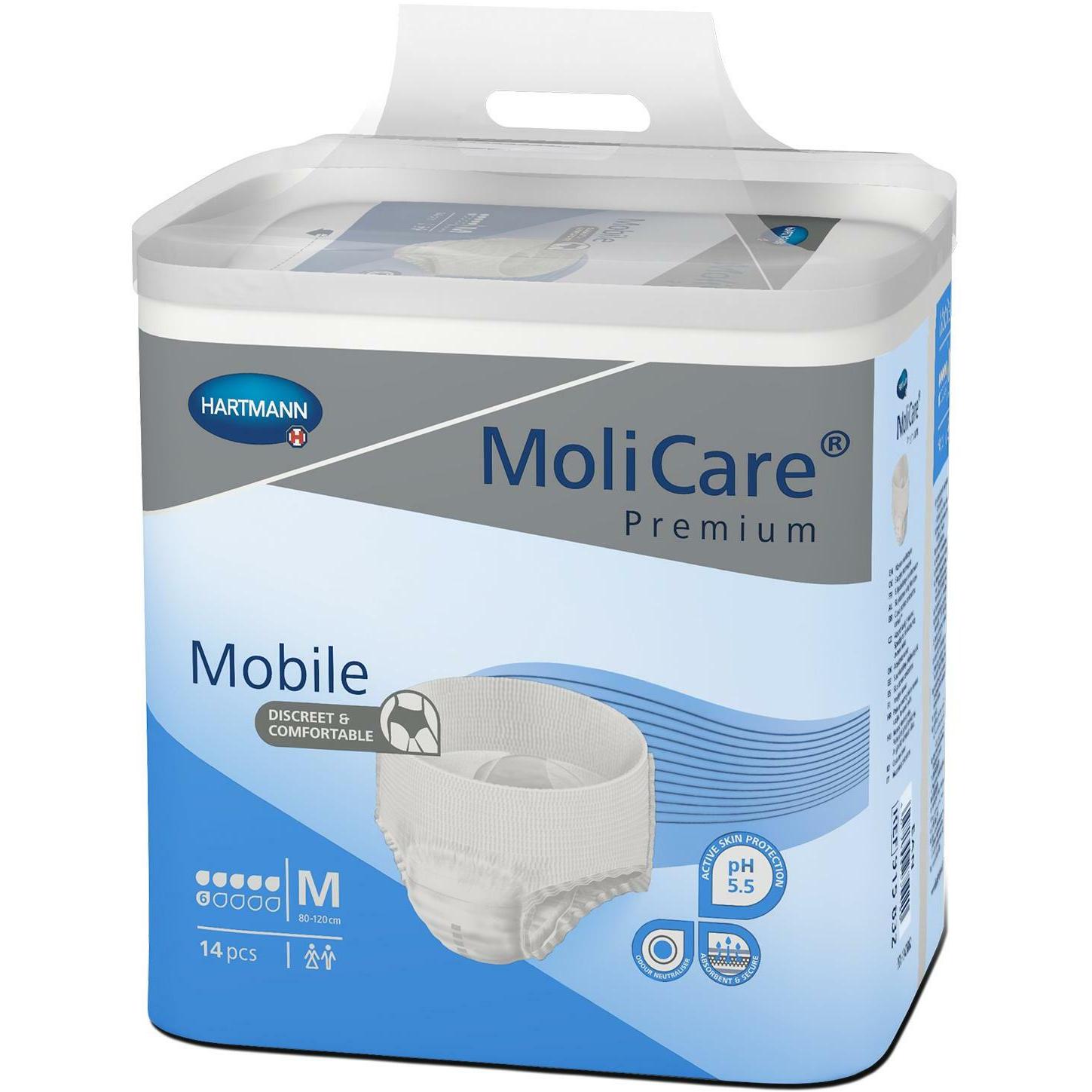 MoliCare, Inkontinenzhygiene, Mobile 6 Inkontinenz Pants (14 x, M)