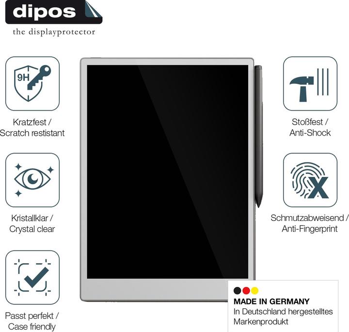 Actual product image Dipos Anti-Shock Screen Protector Clear (reMarkable Paper Pro)