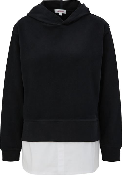 Produktbild s.Oliver Sweatshirt Sweatshirt mit Layering-Detail (34)