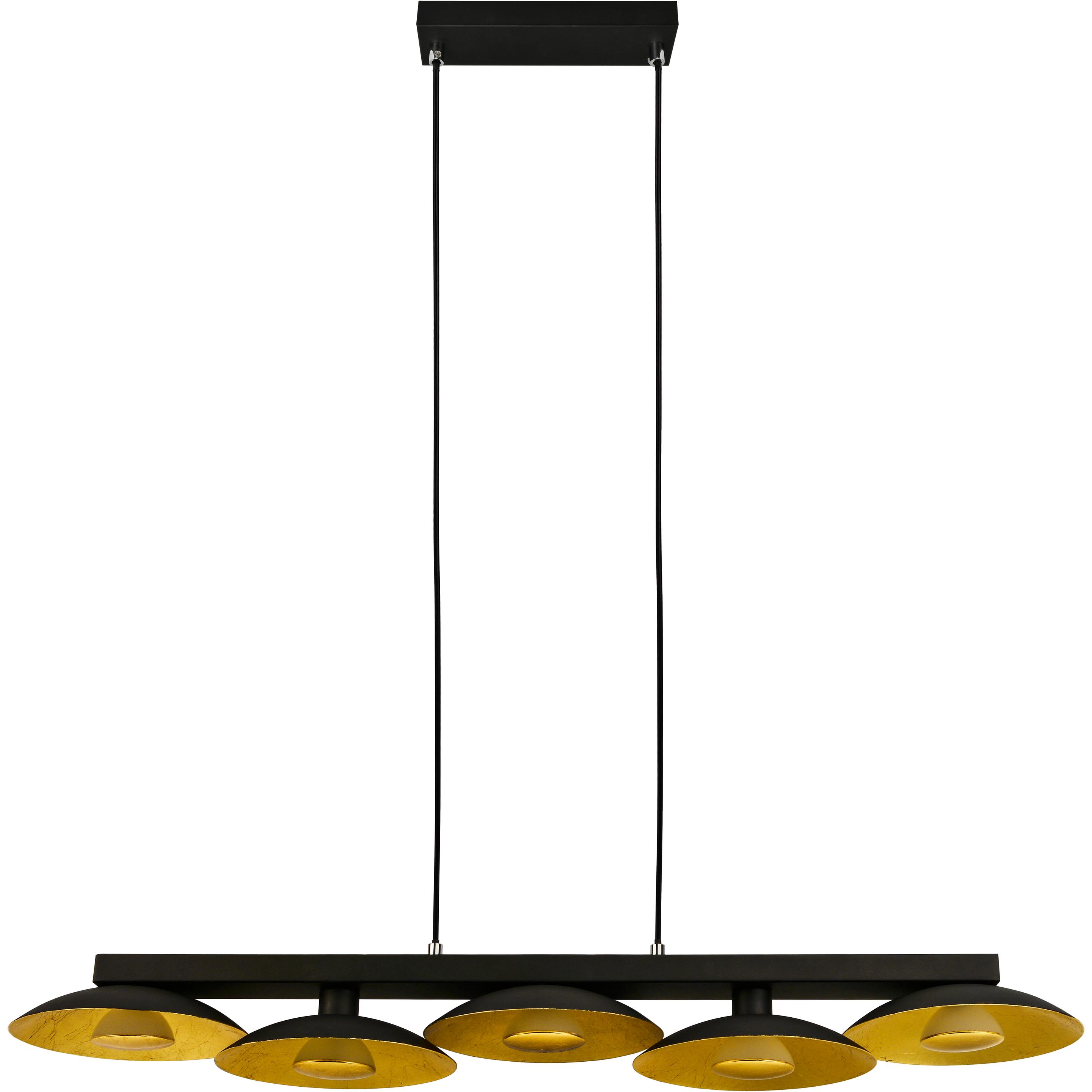 LightMe, Applique + Plafoniera, LM85615LM GOLDINO P. 5 lampade. Plafoniera GU10 25W (350 lm, GU10)
