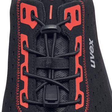 Actual product image Uvex 1 x-craft low shoes S1 PL 68021 black width 10 size 43 (S1P, 43)