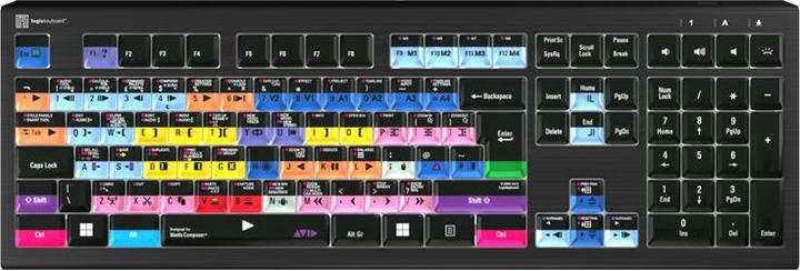 Image du produit Logickeyboard Avid Media Composer Astra 2 Pro FR (PC) (FR, Filaire)