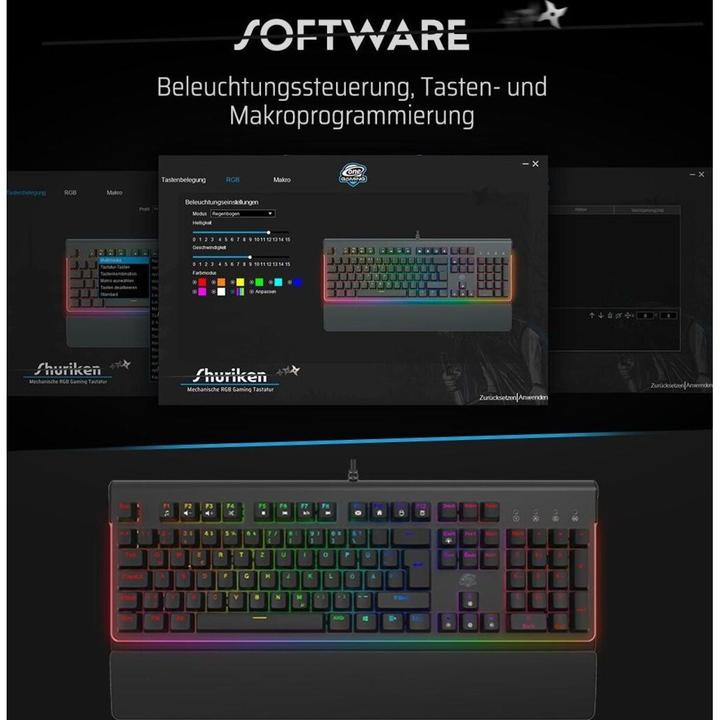 Actual product image One Gaming Shuriken, mechanical (DE)