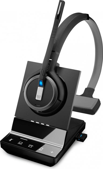 Actual product image EPOS IMPACT SDW 5036 EU/UK/AUS Mono USB DECT-GAP Headset for desk phone PC mobile phone incl. BT (Wireless, USB-A, Skype)