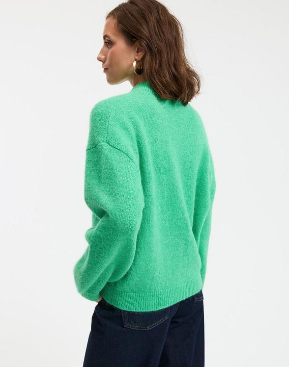 Immagine prodotto La Redoute Collections Strickjacke mit Stehkragen (XL)