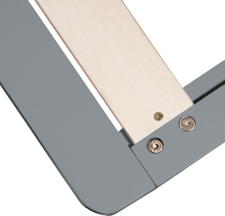 Immagine prodotto Jamb Letto a pallet Letto in legno 140x200cm in legno massiccio grigio (140 x 200 cm)