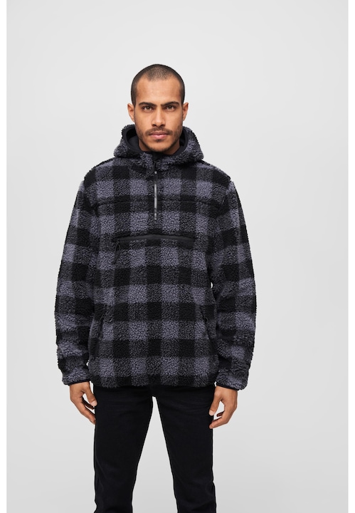 Actual product image Brandit Teddy Fleece Worker Pullover Jacket - 13975 (L, 5XL)