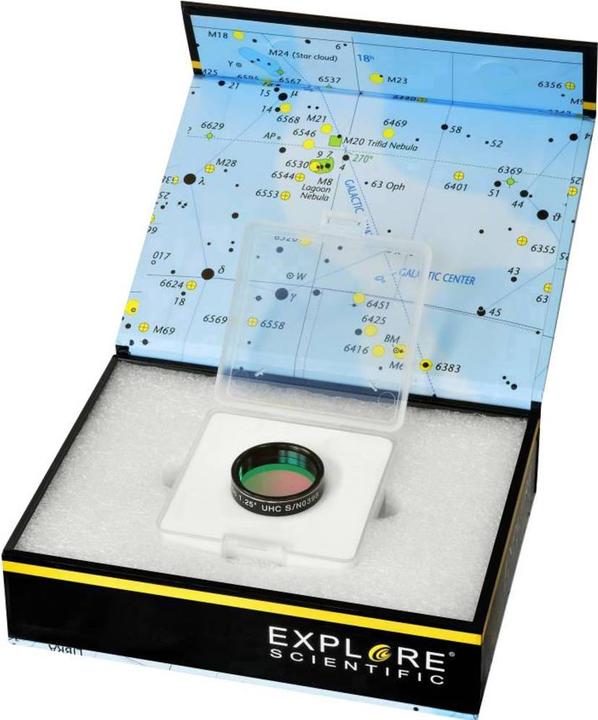 Actual product image No Name Explore Scientific UHC 1 25 Filter (Polarizing filter)