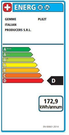 Etichetta energetica Lelit Kate