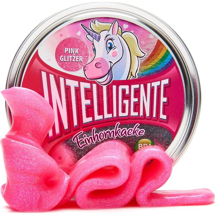 Produktbild Intelligente Knete Einhornkacke (Glitzer-Farben)