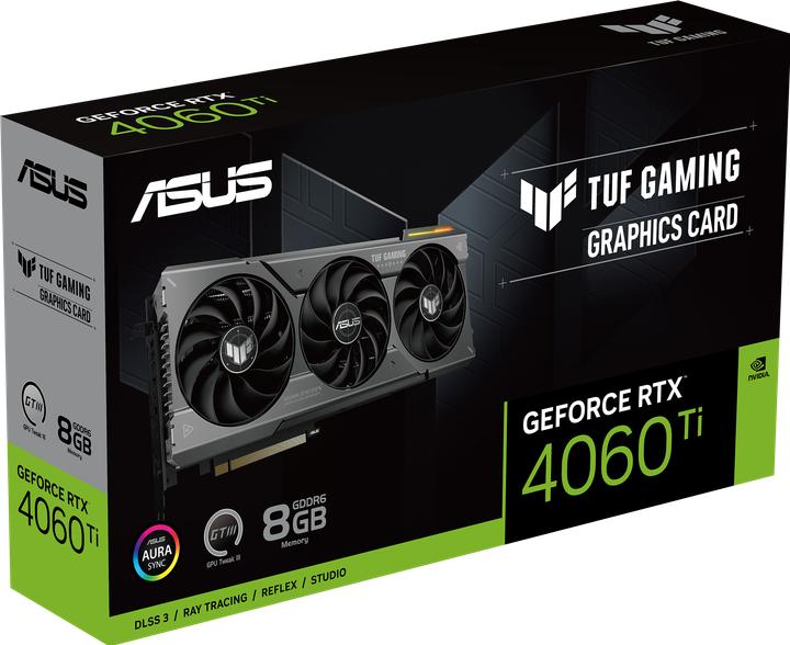 Actual product image ASUS TUF Gaming GeForce RTX4060 Ti 8GB (8 GB)