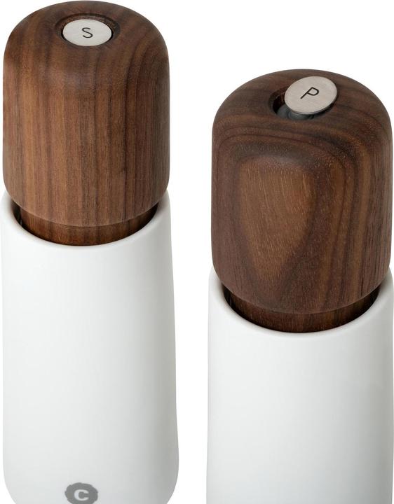 Produktbild Crush Grind Gewürzmühle Stockholm 16.8 cm, Hellbraun/Weiss (Diverse Gewürze)