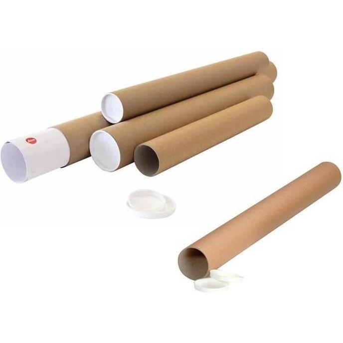 Transpak Versandrohr Durchmesser 60mm Länge 610mm A1 braun Wandstärke 2mm (18 Stk., 6 x 61 cm) (5730043)