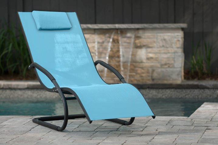 Actual product image Vivere The Wave Lounger (157 cm)