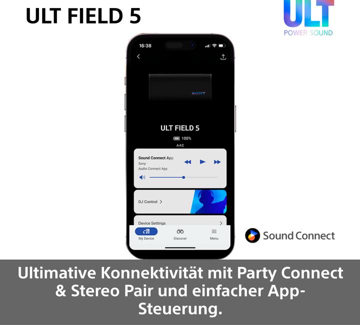 Produktbild Sony ULT Field 5 (25 h, Akkubetrieb)