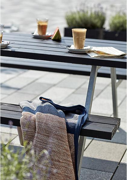 Produktbild Plus Garten Gruppensitzbank (118 x 76 x 73 cm)