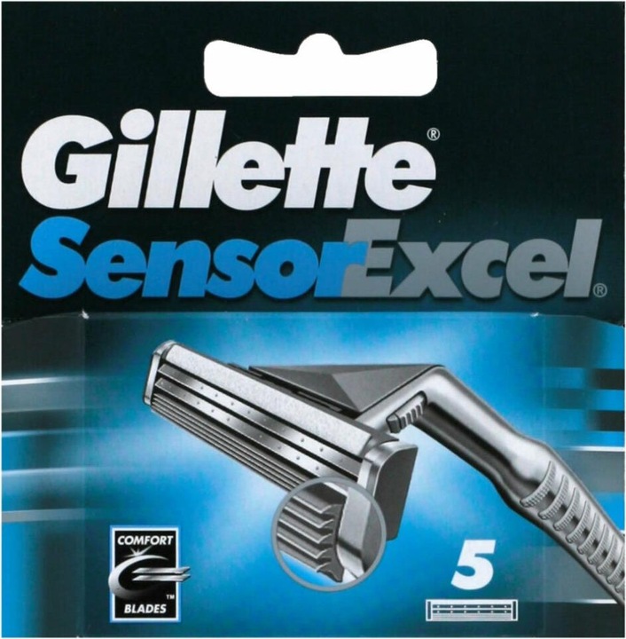 Produktbild Gillette Sensor Excel Wymienne Ostrza Do Maszynki Do Golenia 5szt (5 x)