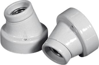 Actual product image Houben Lamp socket E27 porcelain white