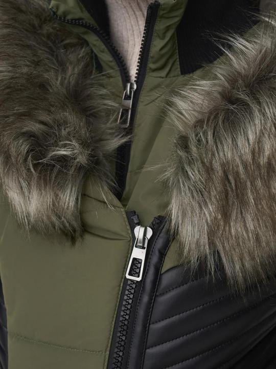 Actual product image Only Fur hooded coat