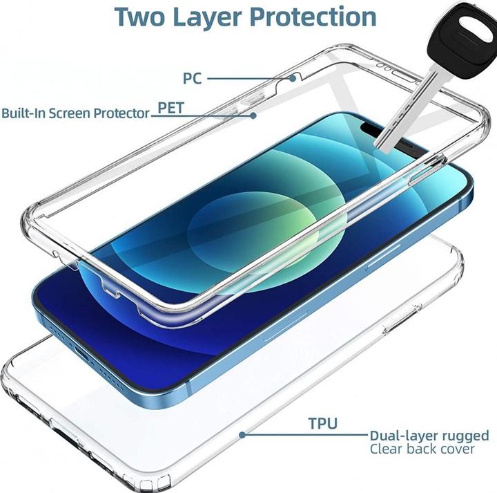 Produktbild Screenguard Touch Case 360 Grad (Apple iPhone 12)