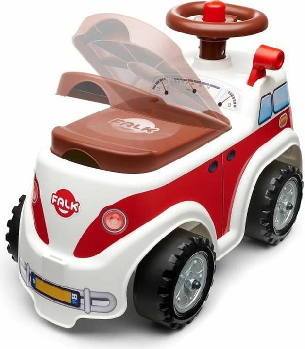 Image du produit Falk Voiture à siège Vintage Minivan avec klaxon 1 an et plus