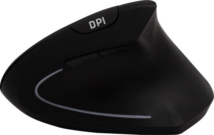 Actual product image Q-Connect Mouse ergonomic black wireless (Wireless)