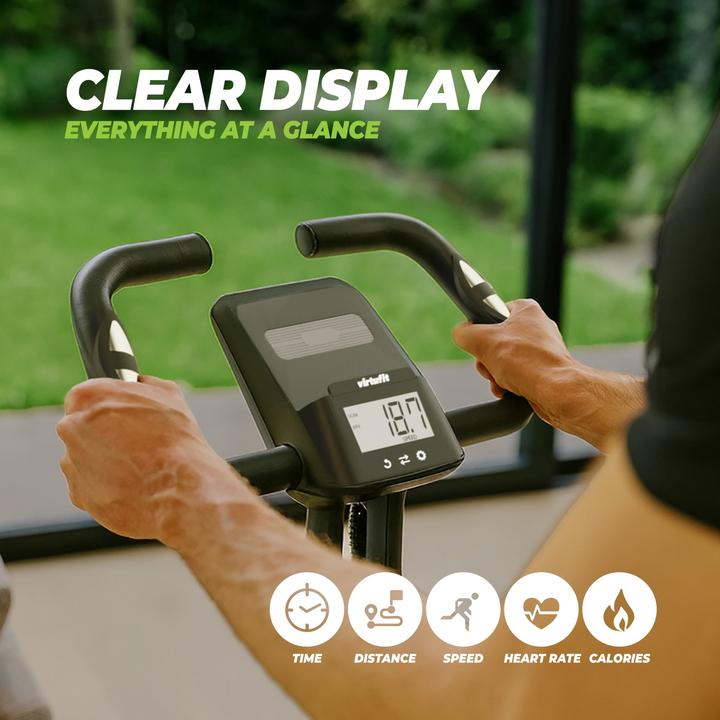 Actual product image Virtufit Folding exercise bike "FB1.0i foldable exercise bike"