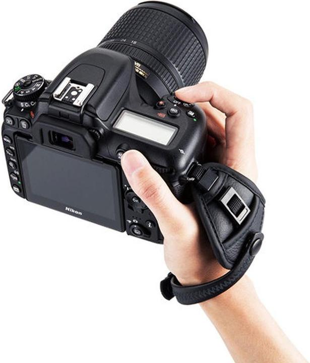 Image du produit JJC HS PRO1M Hand Grip Strap (incl. Quick Release Plate) Noir (Dragonne)