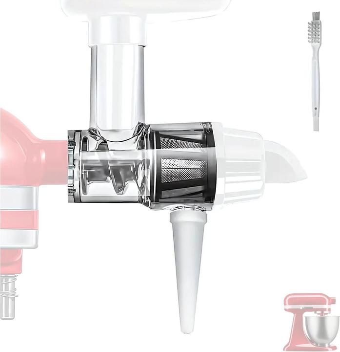 Hermex Alternativer Entsafter für KitchenAid Slow Juicer Aufsatz Saftpresse