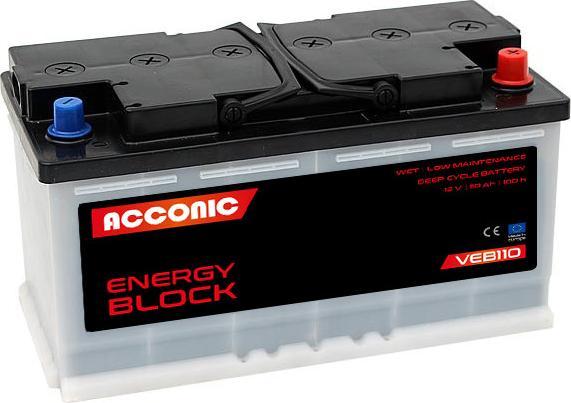 Produktbild Acconic VEB110 EnergyBlock 95751 110Ah Batterie (110 Ah)