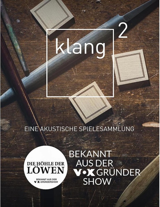 Produktbild Klang2 Akustisches Gedächtnisspiel, Classic-Edition, Zypressenholz (Deutsch, Englisch)
