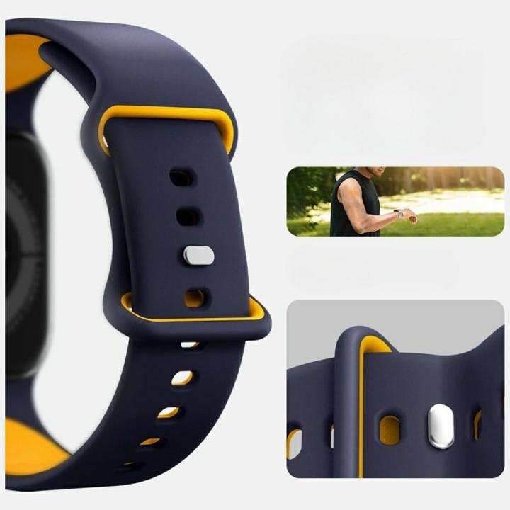 Produktbild Spigen Band Nano Pop for Apple Watch 6/7/8/9/10/SE/Ultra 1/Ultra 2 (44/45/46/49 mm) navy