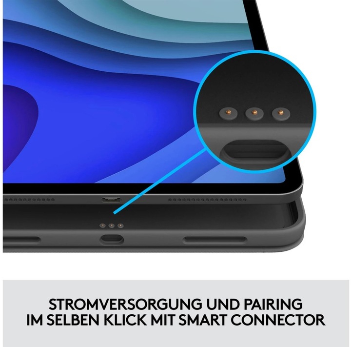 Image du produit Logitech Folio Touch (CH, iPad Pro 11 2018 (1. Gen), iPad Pro 11 2021 (3ème génération), iPad Pro 11 2020 (2. Gen), iPad Pro 11 2022 (4e génération))