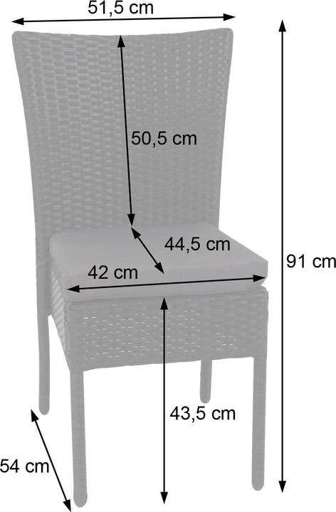 Actual product image Jamb 2 x Rattan armchairs